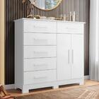 Jogo Roupeiro E Cômoda Samar