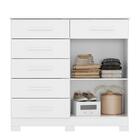 Jogo Roupeiro E Cômoda Samar