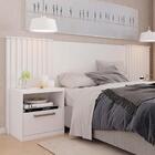 Jogo Roupeiro E Gaveteiro Cena Branco Fosco