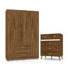 Jogo Roupeiro E Gaveteiro Naruto Imbuia