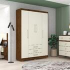 Jogo Roupeiro E Gaveteiro Naruto Imbuia Champanhe