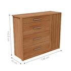 Jogo Roupeiro E Gaveteiro Sagittarius Buriti