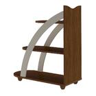 Jogo Sala De Estar Completo Abidjã Cedro Off White