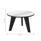 Jogo Sala De Estar Completo Bendigo Preto