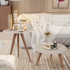 Jogo Sala De Estar Roma Off White