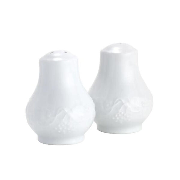 Jogo Saleiro E Pimenteiro Wolff Limoges Vendange 2 Peças