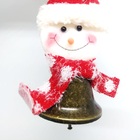 Jogo Sino Natal Metal Rústico Boneco De Neve E Papai Noel Gui