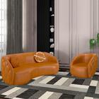 Jogo Sofa 288 Cm 4 Lug E Poltrona 1 Lug Passion Corano Moll