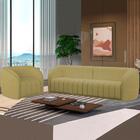 Jogo Sofa 292 Cm 4 Lug E Poltrona 1 Lug Memphis Boucle Moll