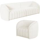 Jogo Sofa 292 Cm 4 Lug E Poltrona 1 Lug Memphis Boucle Moll