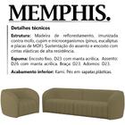 Jogo Sofa 332 Cm 4 Lug E Poltrona 1 Lug Memphis Veludo Moll