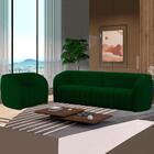 Jogo Sofa 332 Cm 4 Lug E Poltrona 1 Lug Memphis Veludo Moll