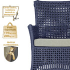 Jogo Sofá E 2 Poltronas De Área Igapó Alumínio Pintura Marrom