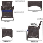 Jogo Sofá E 2 Poltronas E Mesa Igapó Alumínio Fendi Corda Náu