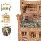 Jogo Sofá E 4 Poltronas E Mesa Igapó Alumínio Fendi Corda Náu