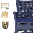 Jogo Sofá E 4 Poltronas E Mesa Igapó Alumínio Fendi Corda Náu