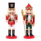 Jogo Soldado Quebra Nozes Músico E Guarda Rei 20cm Decorado M