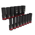 Jogo Soquete Impacto Encaixe 1/2" Longo 14 Peças 49-66-7014 -