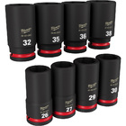 Jogo Soquete Impacto Encaixe 3/4" Longo 08 Peças 49-66-7020 -