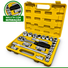 Jogo Soquete Sextavado 22 Peças Titanium