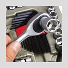 Jogo Soquetes Mayle 1/4 110045 45 Peças Cromo Vanádio