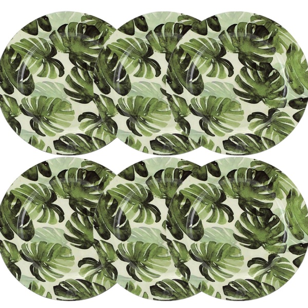 Jogo Sousplat Costela De Adão Decor 33cm 6 Peças - Tuut