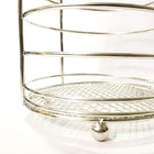 Jogo Suporte Porta Papel Toalha E Porta Talher Escorredor