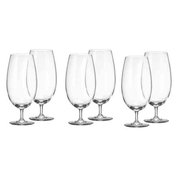 Jogo Taças Bohemia 6 Peças  Beer Craft 680 Ml Niazitex