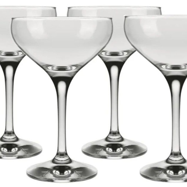 Jogo Taças Mistic Dry Martini Coquetel Vidro 4 Peças - Nadir