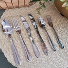 Jogo Talhares Inox Lagoa 24 Peças Garfo, Colher, Faca Mesa E