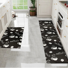 Jogo Tapete Cozinha Antiderrapante 48x60 48x120 Oa Ptk M09 -