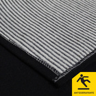 Jogo Tapete Cozinha Preto Algodão Antiderrapante Kit 3 Peças