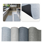 Jogo Tapete Cozinha Super Antiderrapante Ln 45x65 45x110 Vr -