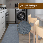 Jogo Tapete Cozinha Super Antiderrapante Ln 45x65 45x160 Vr -