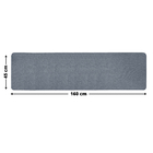 Jogo Tapete Cozinha Super Antiderrapante Ln 45x65 45x160 Vr -