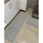 Jogo Tapete Mandacaru, Kit Com 3 Peças São João Cinza