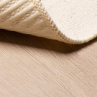 Jogo Tapete Natural Algodão Antiderrapante 3 Peças Gaia Preto