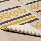 Jogo Tapete Nova Delhi Areia 3 Peças Marrom/mostarda - Antide