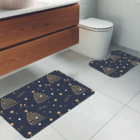 Jogo Tapetes De Natal Para Banheiro 2 Peças Natal Exclusive Ú