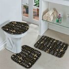 Jogo Tapetes De Natal Para Banheiro Arvores Natalinas Único