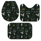 Jogo Tapetes De Natal Para Banheiro Be Merry Único