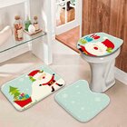 Jogo Tapetes De Natal Para Banheiro Ho Ho Ho Único