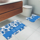 Jogo Tapetes Para Banheiro 2 Peças Lar Doce Lar  Único