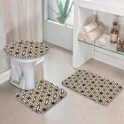 Jogo Tapetes para Banheiro Abstract