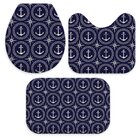 Jogo Tapetes Para Banheiro Âncora Premium Único