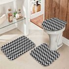 Jogo Tapetes para Banheiro Chevrom