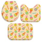 Jogo Tapetes Para Banheiro Easter Único