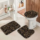 Jogo Tapetes Para Banheiro Elegant Único