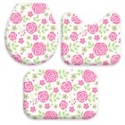 Jogo Tapetes para Banheiro Flores do Campo One