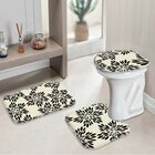 Jogo Tapetes para Banheiro Flowers